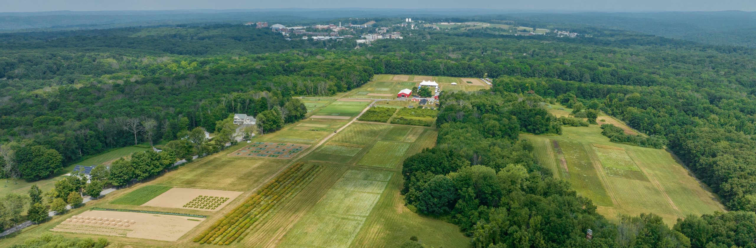 Fall drone research farm