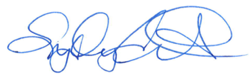 Sydney Everhart Signature